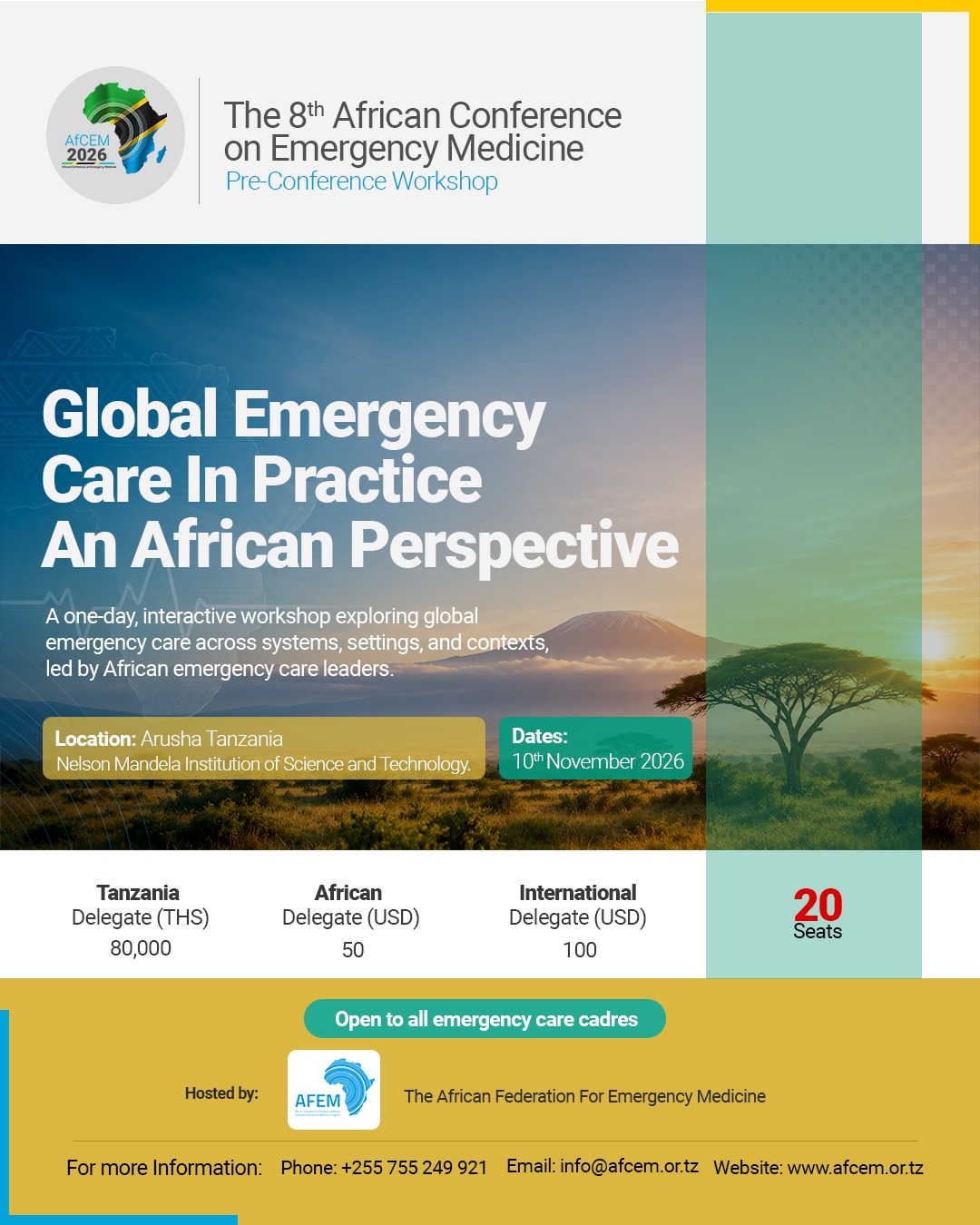 Global Emergency Care In Practice - An African Perspective